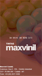 Mobile Screenshot of maxvinil.com.br